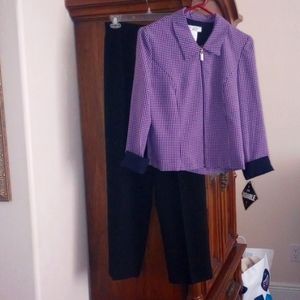 2 Piece Jacket and Pants Outfit